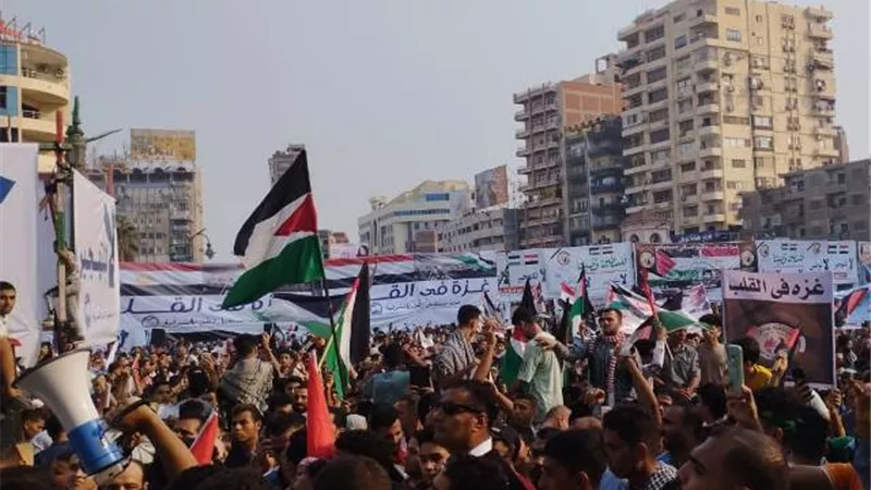 مدن وقرى الشرقية تتوافد لميدان المحافظة للانضمام للمليونية