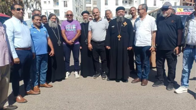 أهالى بدر ينتفضون ضد إسرائيل من أجل غزة بتنظيم مستقبل وطن.. فيديو