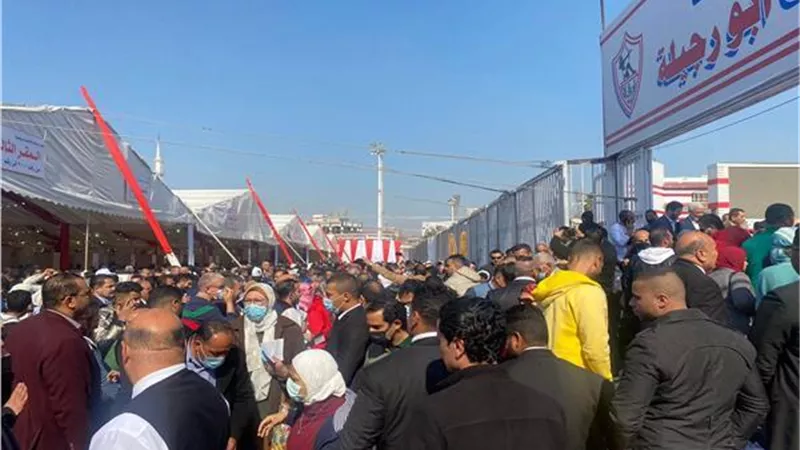غلق باب التصويت في انتخابات الزمالك