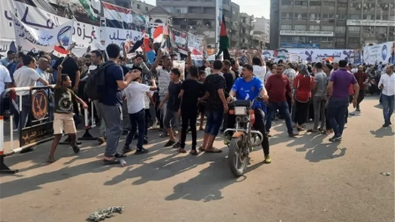 انطلاق القوى السياسية بالشرقية للتنديد بالمجازر الإسرائيلية