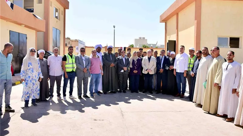 بدء التشغيل التجريبى لمشروع صرف صحى شمال الأقصر