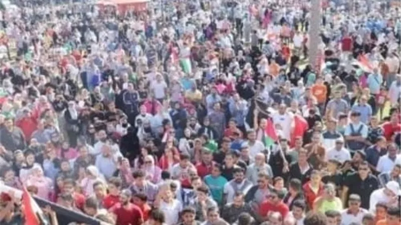 جمعة تحيا مصر انطلقت من طريق النصر