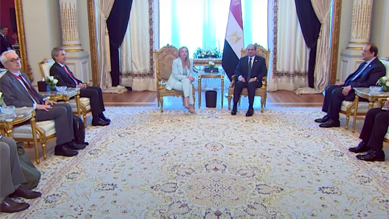 الرئيس السيسي يعقد عدة لقاءات على هامش أعمال قمة 