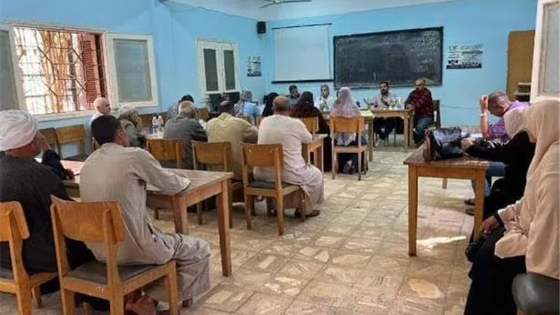 بيطري الشرقية ينفذ ندوةتفاعلية بمركزالإرشاد الزراعى بالزنكلون