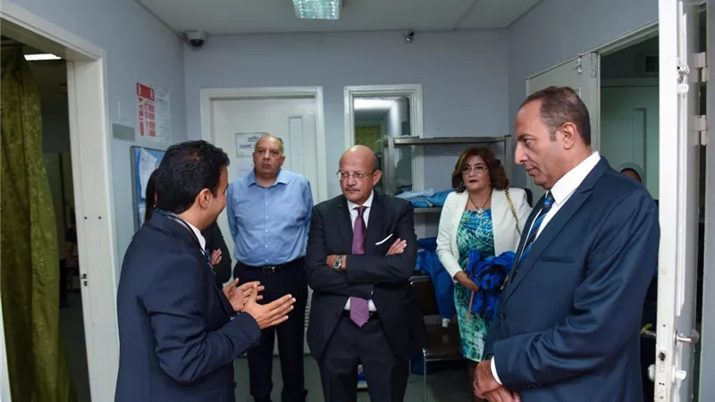 بنك قناة السويس يخصص مليون جنية لمستشفى أبو الريش الياباني للأطفال