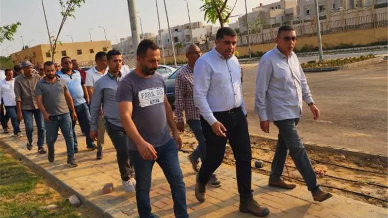 بشرة خير من جهاز الشيخ زايد فى ملف الطرق والسلامة المروية.. صور