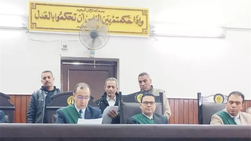 جنايات المنيا الاعدام لقاتل 