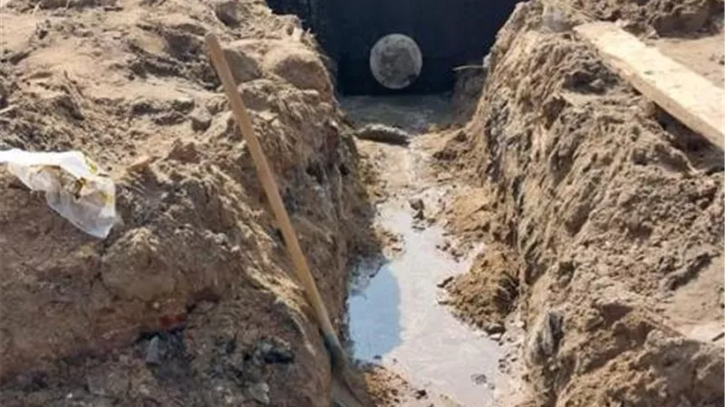 شبكة التجفيف تنهي معاناة أهالي قرية الحجاز بالإسماعيلية..صور