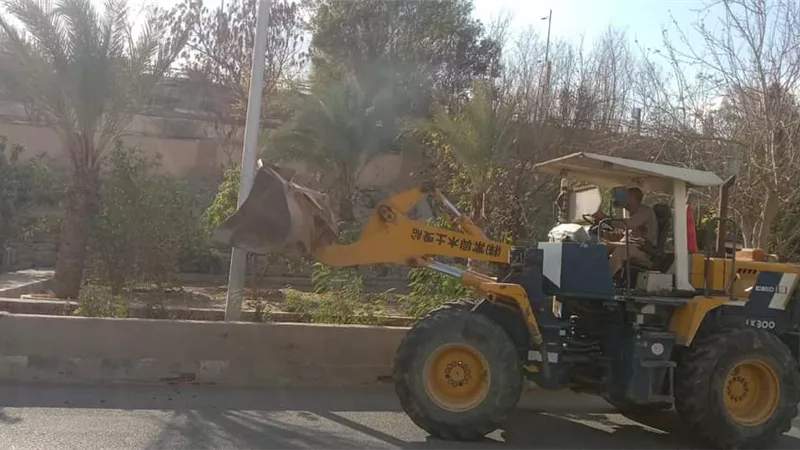 جهاز العبور يواصل العمل على رفع كفاءة شبكة الانارة بالمدينة
