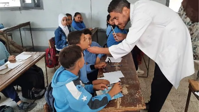 جامعة بنها تنظم قوافل طبية متخصصة فى أمراض العيون بكفر عابد بطوخ