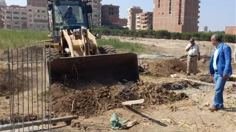 إزالة 249 حالة تعد على الأرض الزراعية خلال حملات فى المنيا
