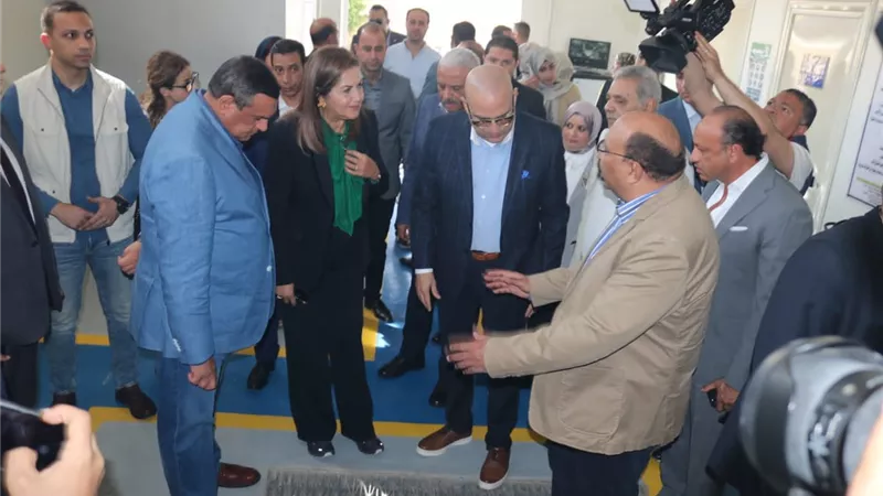 وزراء التنمية المحلية يتفقدون محطات الصرف الصحي