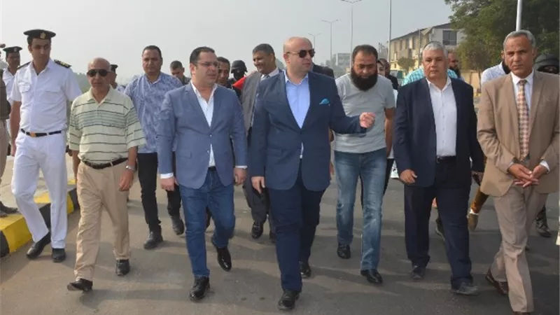 محافظ بني سويف في جوله بمركز ناصر