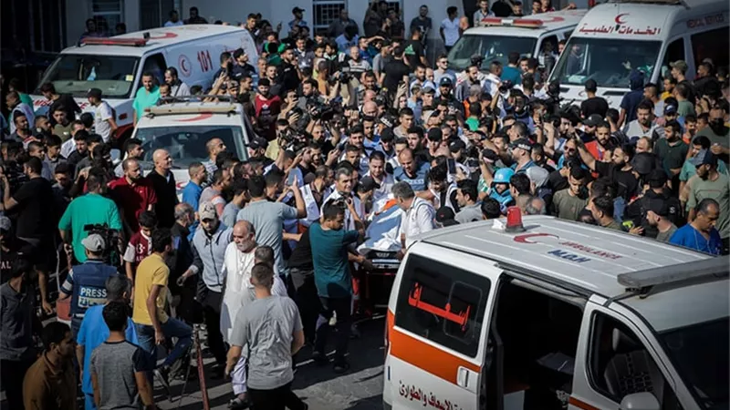 «الصحة الفلسطينية» تعلن الانهيار التام للمستشفيات في قطاع غزة