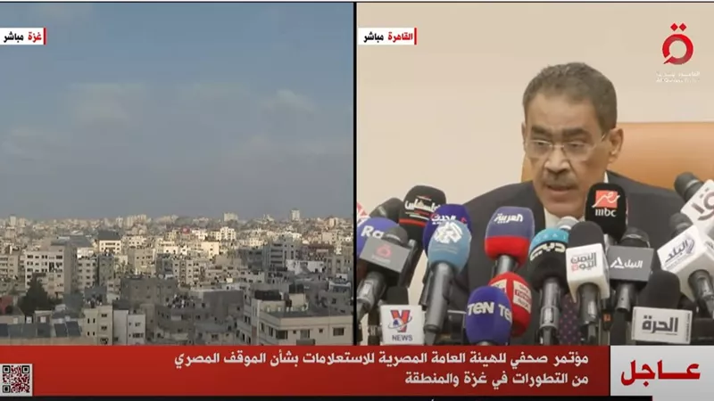 رشوان: مصر تبذل أقصى جهودها في التفاوض حول الأسرى المحتجزين ومزدوجي الجنسية