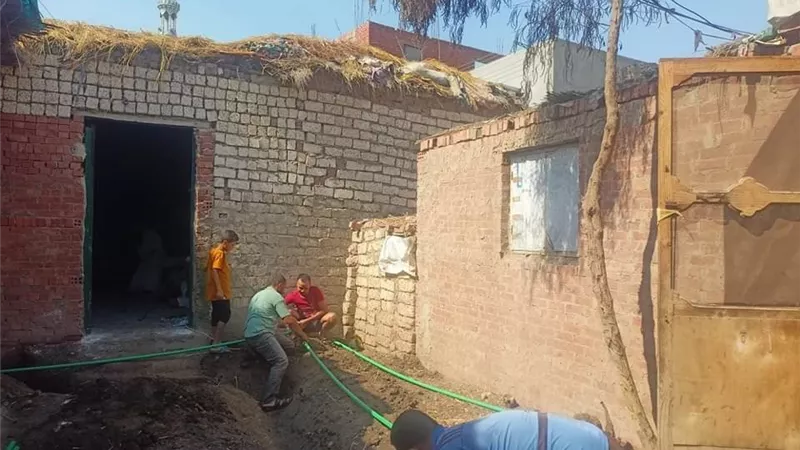 تركيب 200 وصلة مياه منزلية بالمجان للأكثر إحتياجاً بأبوكبير