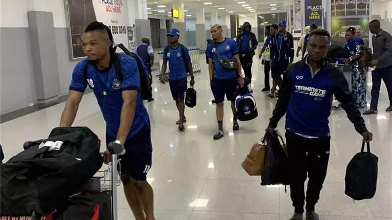 بعثة إنيمبا تصل المغرب لمواجهة الوداد