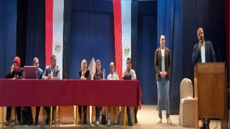 وكيل الشباب والرياضة بالقليوبية يشهد فعاليات المؤتمر الوطنى للنشء