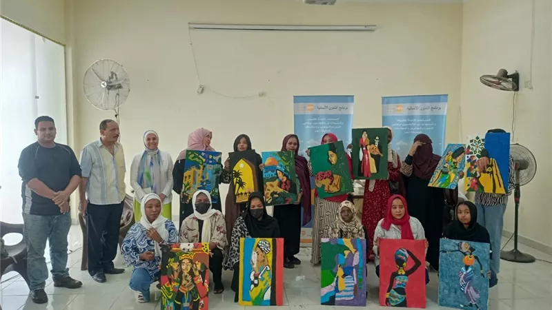 وزارة الرياضة تنفذ أنشطة مشروع المساحات الآمنه بمراكز شباب الجيزة