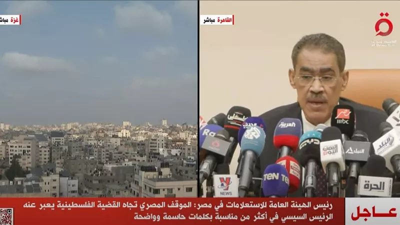 رشوان: مصر طالبت بوقف الإجراءات الأحادية التي تقوض فرص إقامة الدولة الفلسطينية وحل الدولتين