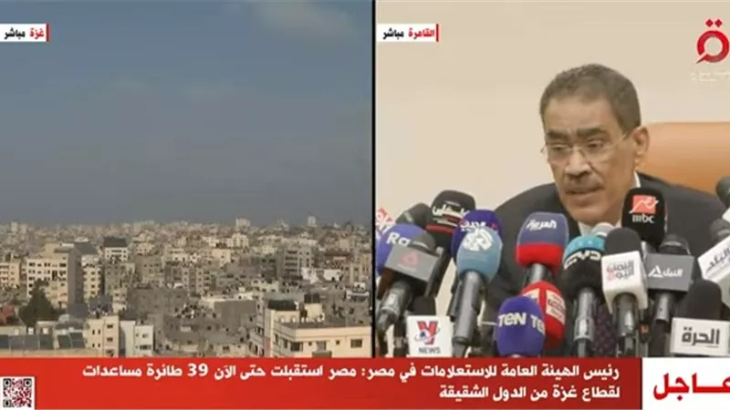 رشوان: لو لم تستمر المساعدات ستتحول غزة إلى أكبر مقبرة في تاريخ العالم