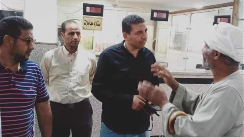 متابعة مستمرة لمراكز تقديم الخدمات الثابتة والمتنقلة بمركز سمالوط