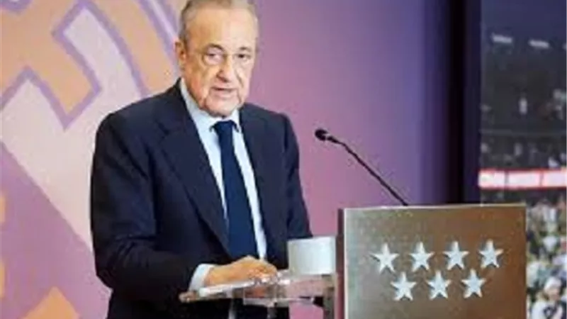 رئيس ريال مدريد يغيب عن مباراة الكلاسيكو بسبب تغريدة