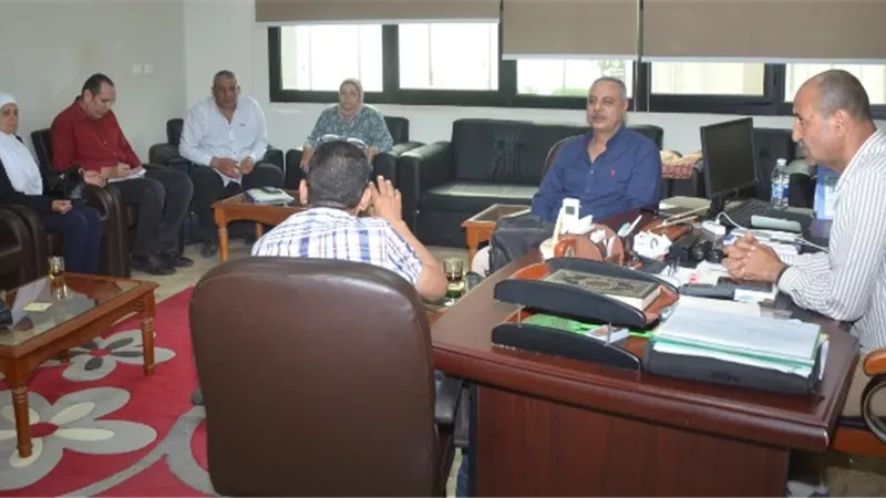 بعد اصطدام باخره ببنى سويف: بحث إعادة ضخ المياه لمراكز المحافظة