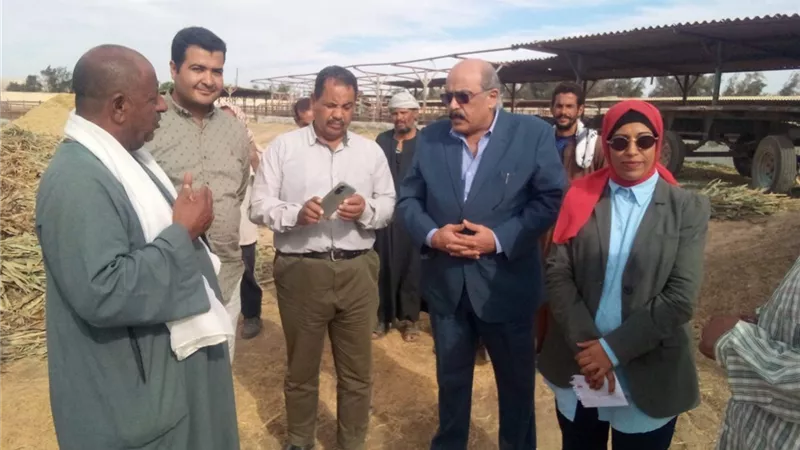 محافظ أسيوط يؤكد على الاهتمام بمشروعات الثروة الحيوانية وتنميتها