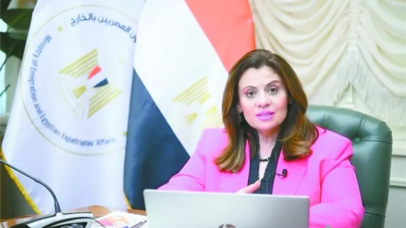 وزيرة الهجرة تحث أبناء الجاليات للمشاركة فى الانتخابات الرئاسية