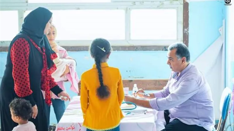 طب فاقوس توجه قوافل طبية متكاملة لقرى شمال الشرقية