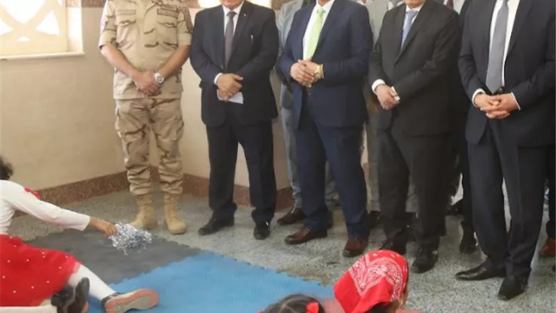 محافظ كفر الشيخ ووزير التربية والتعليم يتفقدان عددا من المدارس