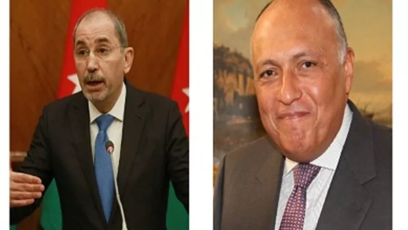 وزير الخارجية يبحث مع نظيريه الأردني والسعودي مستجدات التصعيد العسكري في غزة
