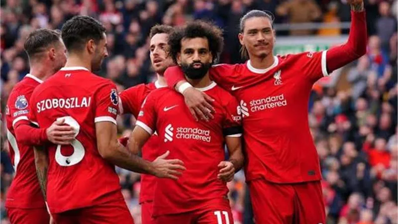 فيديو.. ليفربول يتقدم على نوتنجهام بهدفين في الشوط الأول