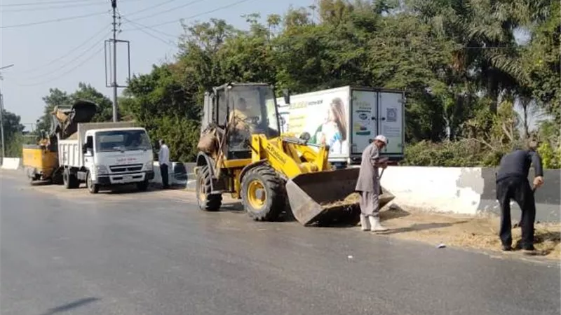 رفع 130طن مخلفات بلديه و 120طن مخلفات صلبة بالدقهلية