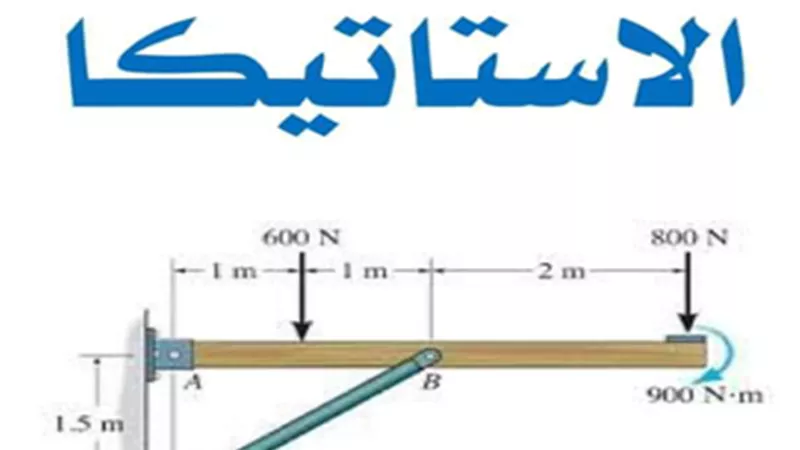 ملزمة شرح وتدريبات استاتيكا للصف الثاني الثانوي الترم الأول