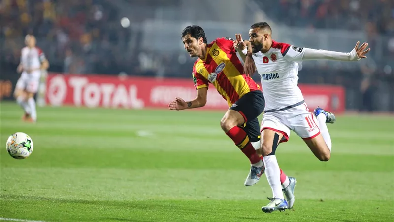 بوسفيان يتقدم بالهدف الأول للوداد أمام الترجى بالدورى الأفريقى