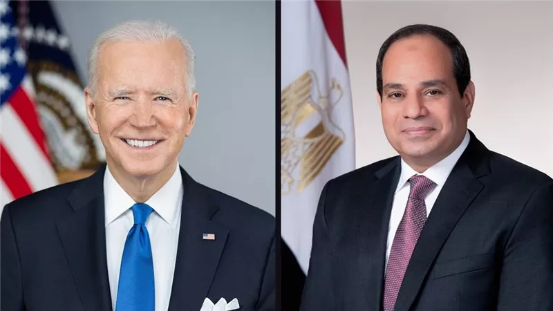 بايدن يعرب عن تقديره لجهود مصر في تسهيل إيصال المساعدات إلى غزة