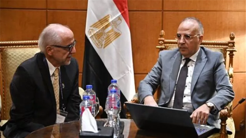 سويلم يلتقى مدير معهد البحر الأبيض المتوسط للمياه
