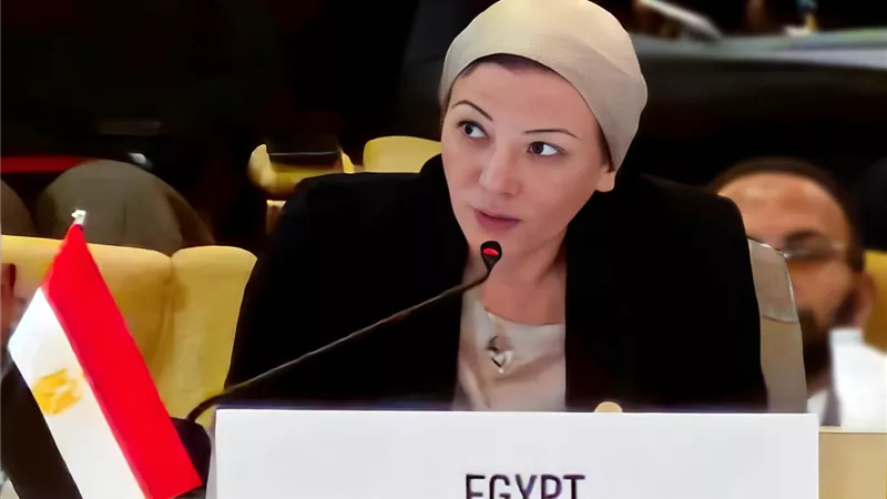 وزيرة البيئة تنادى بضرورة تنمية الدول الفقيرة