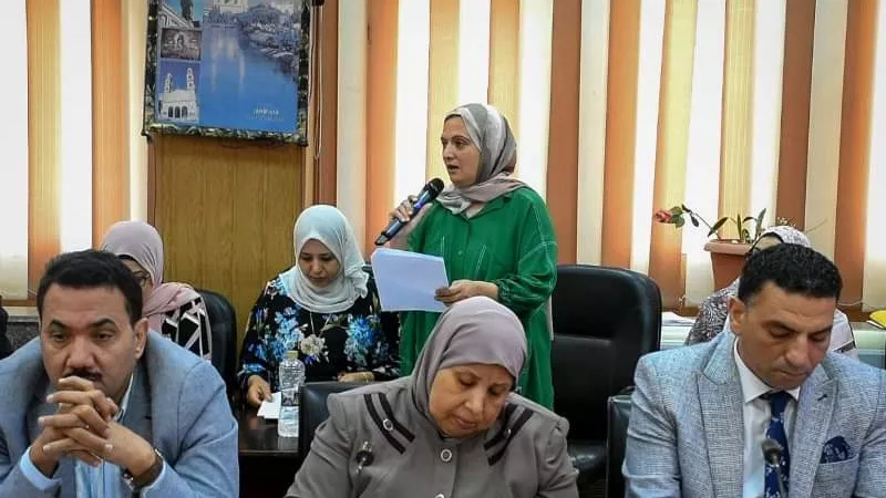 تنفيذى الشرقية يستعرض موقف تقنين أراضي أملاك الدولة