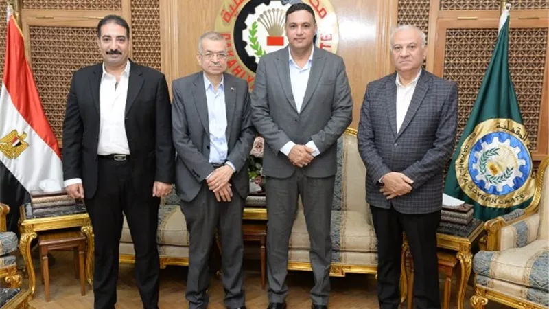 محافظ الدقهلية يستقبل أعضاء اللجنة النقابية للصحفيين