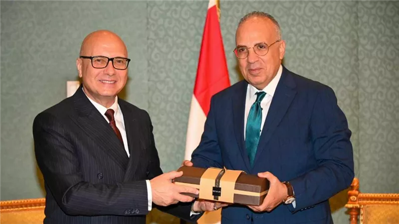 سويلم يستقبل وزير الموارد المائية بالجمهورية التونسية