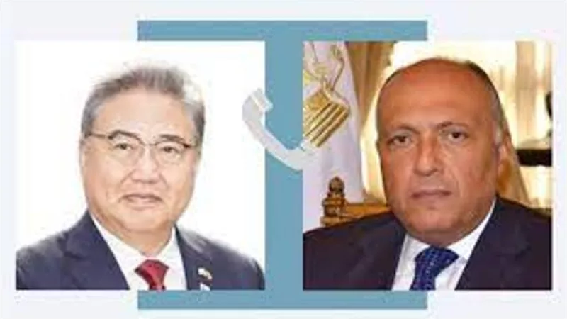 وزير الخارجية يبحث مع نظيره الكوري الجنوبي التصعيد العسكري في غزة