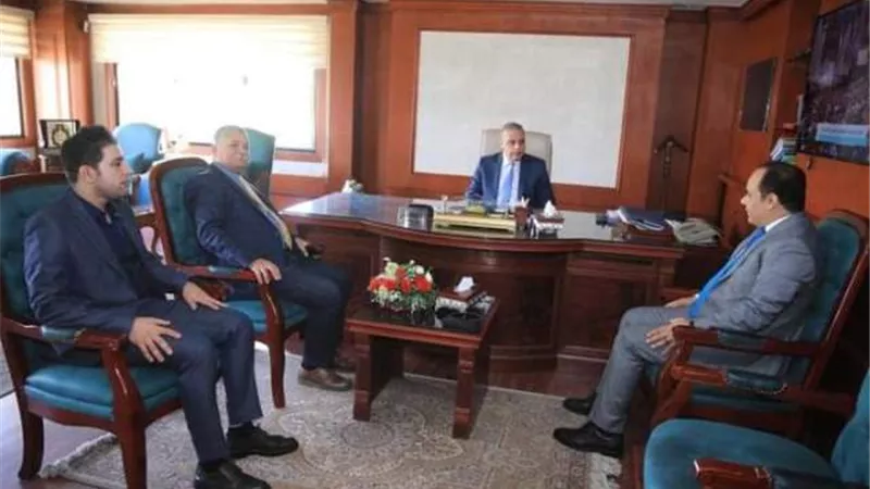 محافظ سوهاج يستقبل وكيل وزارة الصحة الجديد
