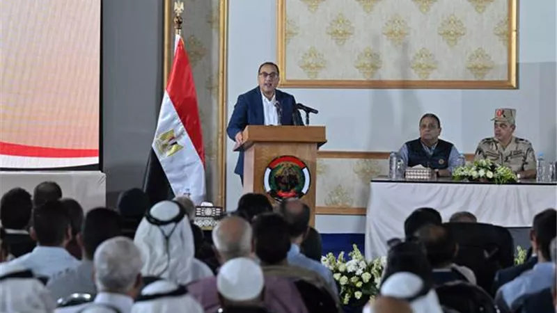 ننشر كلمة رئيس الوزراء خلال زيارته محافظة شمال سيناء