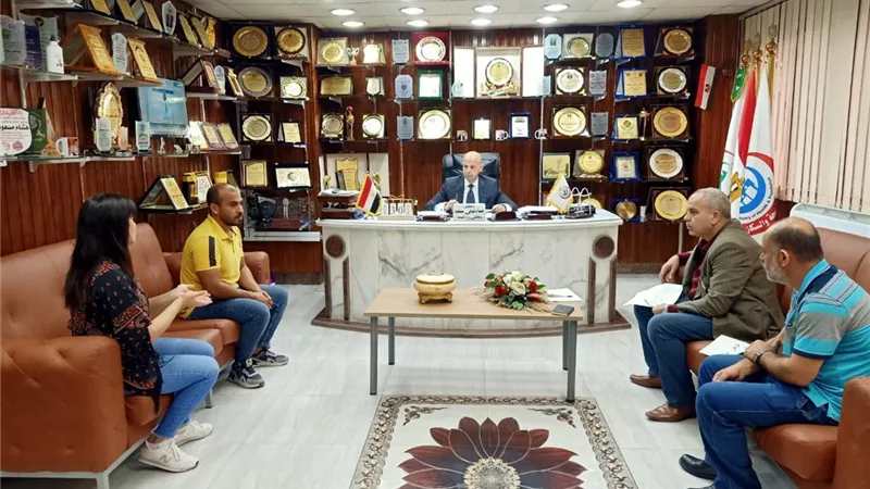 وكيل وزارة الصحة بالشرقية يجتمع بمديري الإدارات الفنية