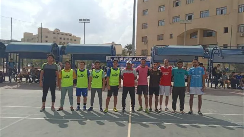 جامعة كفر الشيخ تنظم بطولةمهرجان النصر الرياضي لطلبةكليات الجامعة