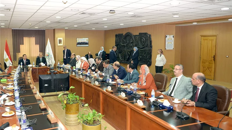 تعرف على أبرز موضوعات مجلس جامعة المنصورة لشهر أكتوبر 2023