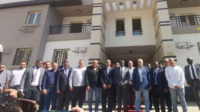 رضوان عبدالرشيد يكشف تفاصيل زيارة وفد زامبيا إلى مدينة بدر.. صور